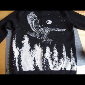 ISO Brown Sound Owl Sweater